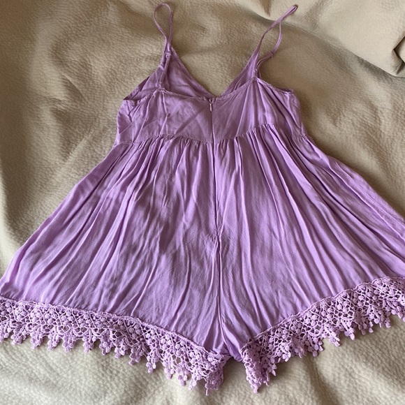 Thin, flowy, breathable, summer romper - Picture 2 of 4